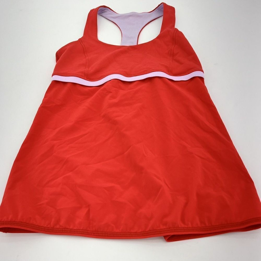 Ivivva By Lululemon Red Tank Top Girls Size 12